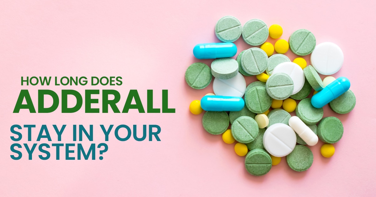 how long does adderall stay in your system mouth swab