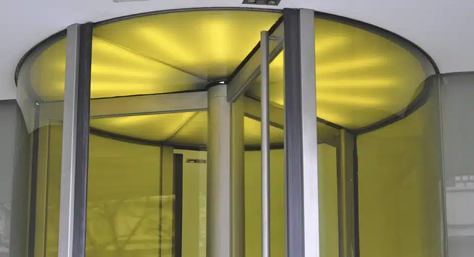 Revolving Door Closeup