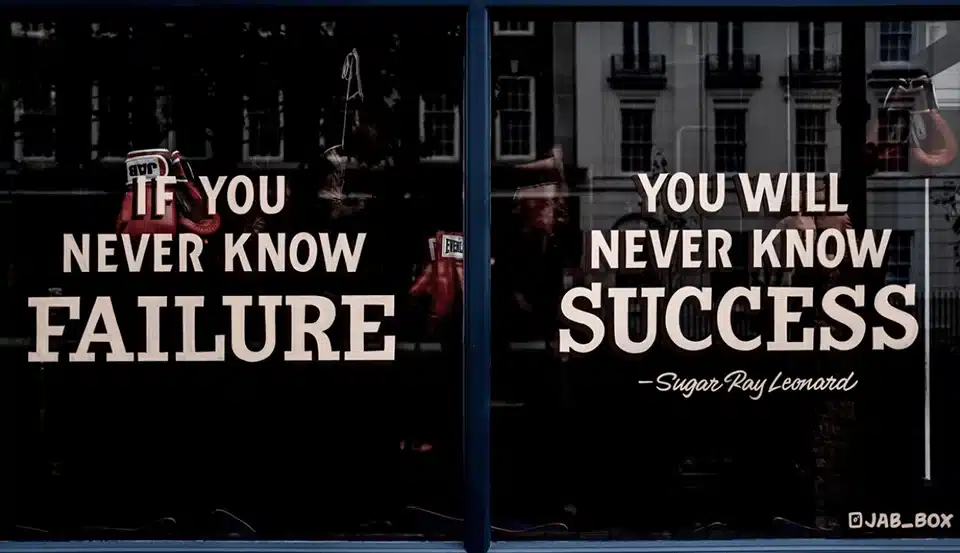 You will never know success