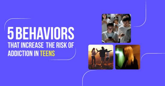 Risk of addiction in teens