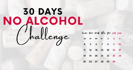 30 days no alcohol at Opus Health