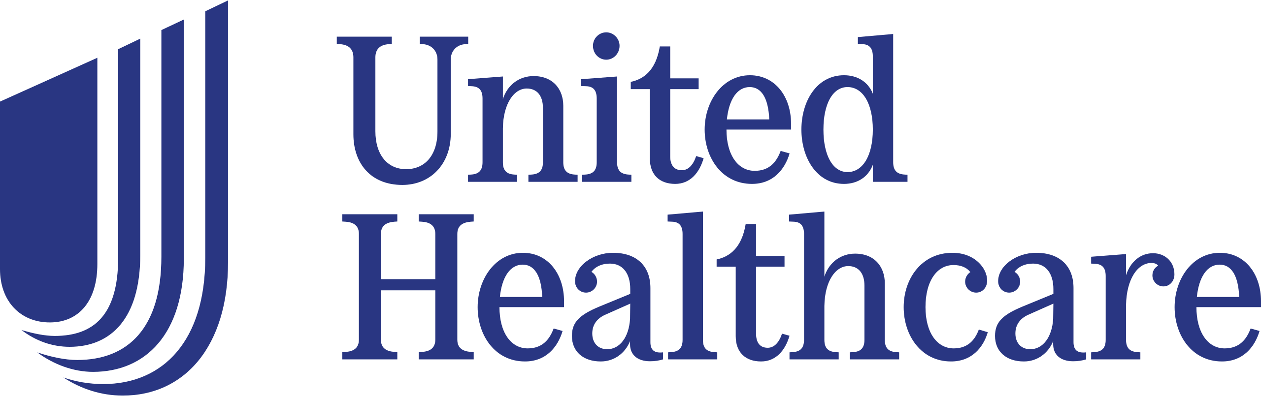 UnitedHealthcare logo. Symbol and brand name for United Healthcare insurance plans, health coverage and healthcare services.