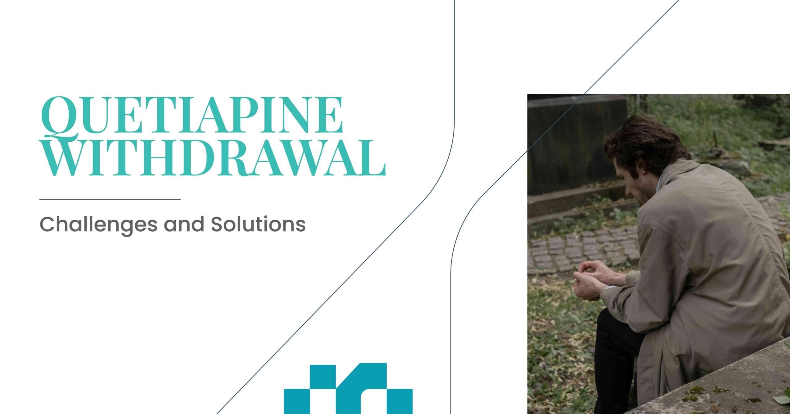 Quetiapine withdrawal: A man experiencing challenges during quetiapine withdrawal, seeking solutions and support.