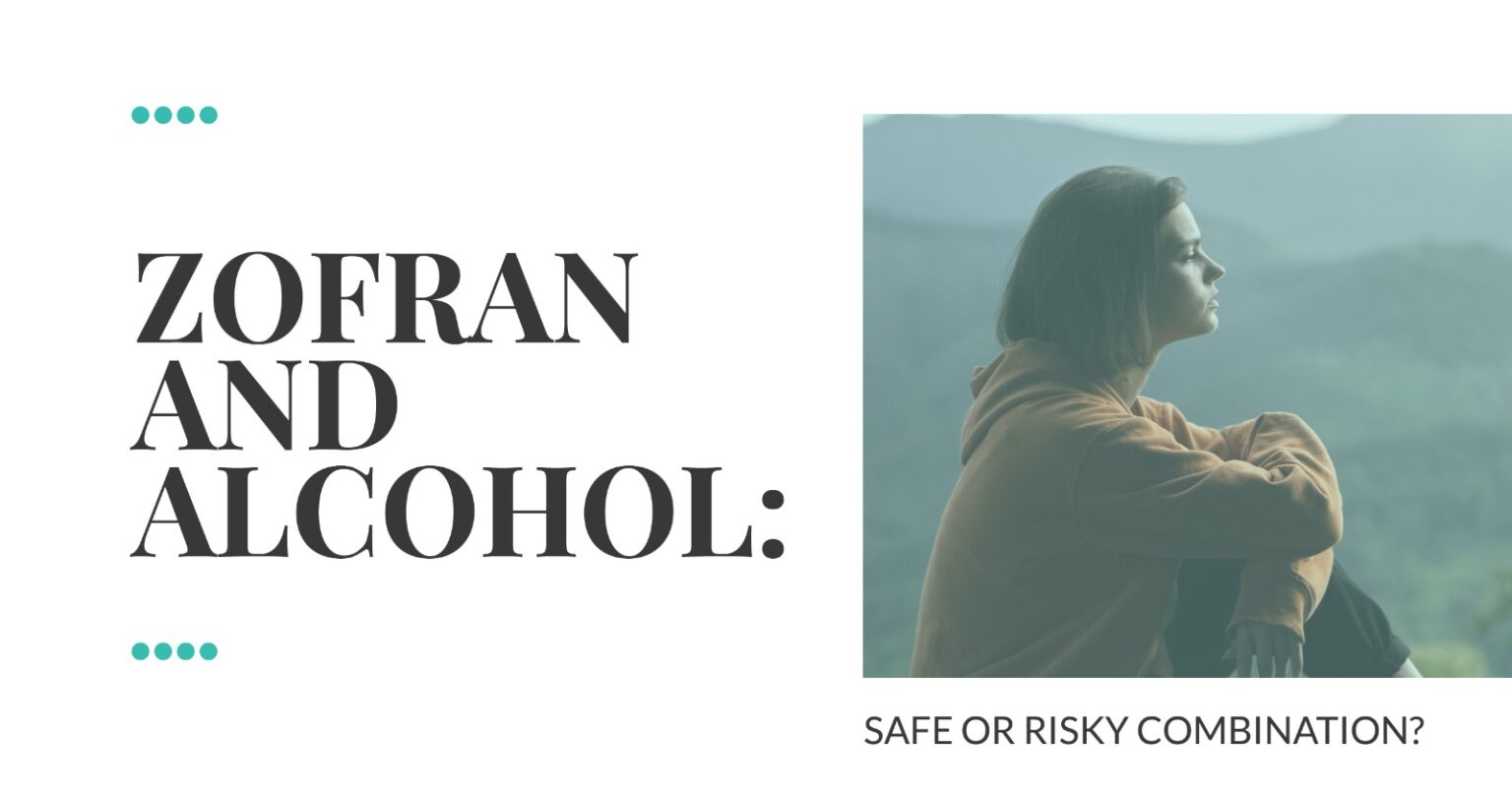Zofran and Alcohol: Is this a safe combination? Image of a woman contemplating the risks of mixing Zofran with alcohol.